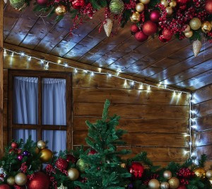 Гирлянда-нить ул. ULD-S1000-120/DWA 5W 120LED белый 10м, 8реж. IP67Uniel