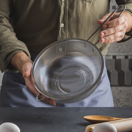 VETTA Дуршлаг с ручкой 22см, нерж.сталь