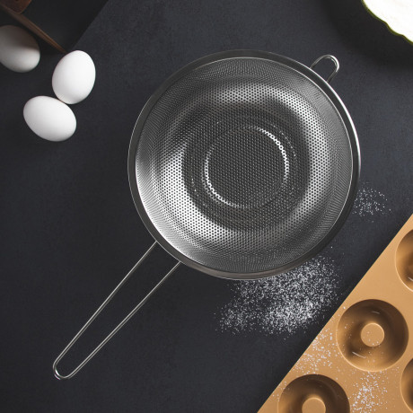 VETTA Дуршлаг с ручкой 22см, нерж.сталь