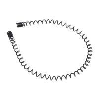 ЮНИLOOK Ободок для волос, 0,7см, металл, черный, ACS-МП10