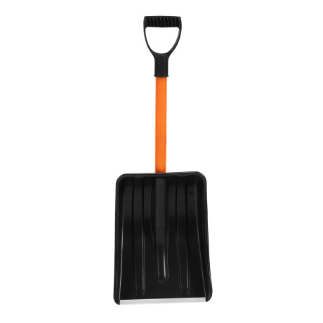 Лопата для уборки снега полипропиленовая, 275х365х790 мм, стальной черенок, Stels