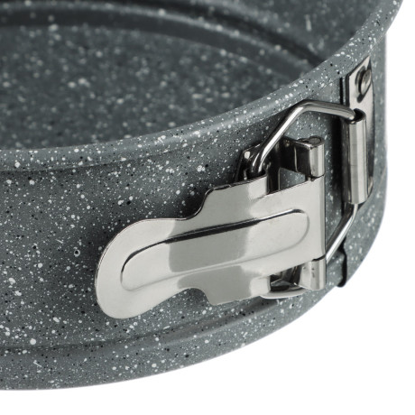 SATOSHI Буко Форма для выпечки круглая разъемная, угл.сталь, 18х6,5см, антиприг. покрытие "Мрамор"