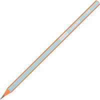 Карандаш чернографитный Attache Orange Ray HB б/ласт пластик оранж/голуб Арт.1706391