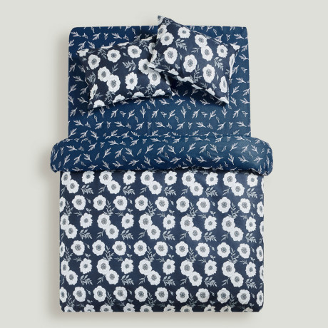 PROVANCE Нэви Комплект постельного белья 2 (4 предмета), бязь, 100% хлопок, 2 дизайна