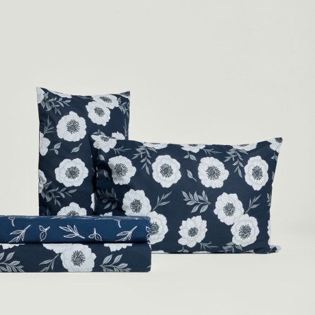 PROVANCE Нэви Комплект постельного белья 2 (4 предмета), бязь, 100% хлопок, 2 дизайна