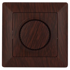 ЭРА Intro Solo диммер СУ 1 мест. (600Вт) , венге 4-401-10 53711