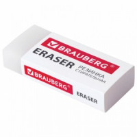 Ластик BRAUBERG EXTRA, 45х17х10 мм, бумажный рукав, ЭКО-ПВХ, 228076