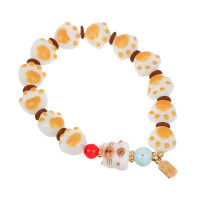 Браслет, бижутерия, пластик, БЖ-46