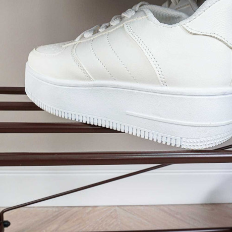 Подставка д/обуви Альфа22 коричневый (2-хпол.60с медн. ПДОа22К) 615*380*300 х1