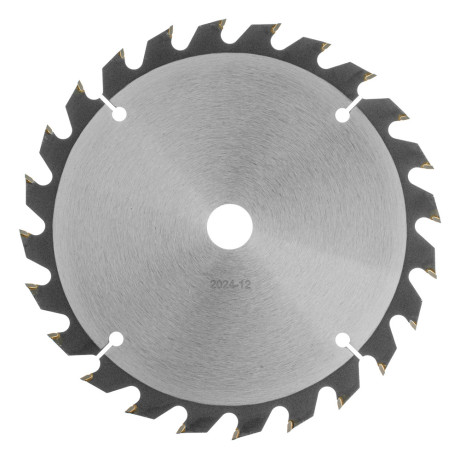 Пильный диск по дереву с гвоздями, ф185 х 20 мм, 24 зубов Denzel