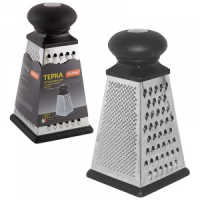 Терка четырехгранная GR-083-8, выс 21см, нерж сталь 965014 Mallony