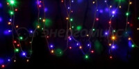 Гирлянда-нить ул. Дюраплей 120LED разноцв, 12м, IP67, черн.кауч, соед. без б/п 315-139 Neon Night