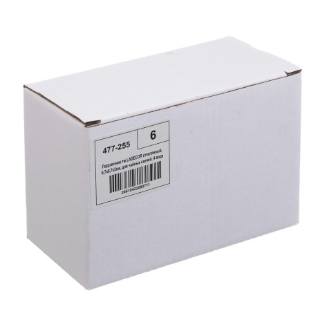 Подсвечник тм LADECOR стеклянный, 6,7x6,7x3см, для чайных свечей, 4 вида