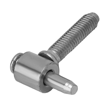 Петля ввертная ПВВ-2, цинк, 4 шт, (Металлист)