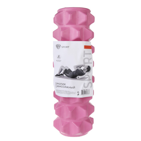 Ролик массажный тм BY SPORT, 11х33см, PVC+ EVA