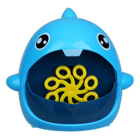 ИГРОЛЕНД Генератор мыльных пузырей, PP, 3хАА, 90мл., 14,4х13,6х12,5 см, 2 дизайна