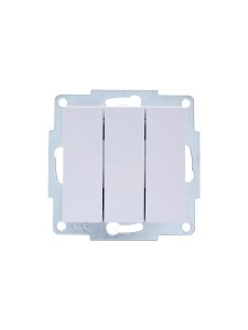 Lezard VESNA мех. выкл. СУ 3 кл. 10А бел. (корп. ABS)   742-0288-109