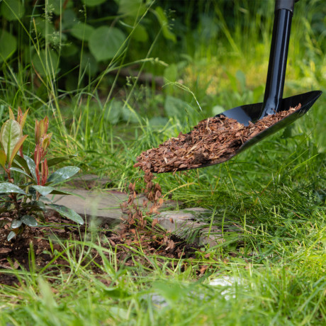 Лопата совковая, 215х305х1300 мм, цельнометаллическая, Сибртех