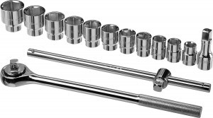 уп. ЗУБР "ПРОФЕССИОНАЛ": 3/4", 14 предметов