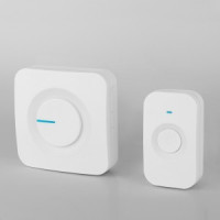 Elektrostandard Звонок беспроводной 200м 25х81х81 белый DBQ23M WL 52 мелодии IP44 a045578