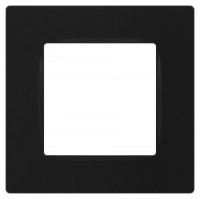 ЭРА 12 рамка СУ 1 мест. Классик, антрацит 12-5201-05
