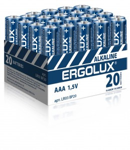 Э/п Ergolux LR03/286 БОКС20 ПРОМО