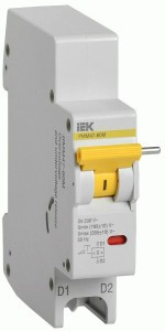 IEK Расц-ль мин. макс. РММ47-60М на DIN-рейку для ВА47-60M MVA31D-RMM