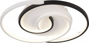 Rivoli св-к люстра св/д упр. Abby 6101-103 LED 3900K-4400K 4K 73W(5475lm) с ПДУ 65х480 59008