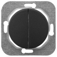 Bylectrica РЕТРО ПРОВАНС мех. выкл. 2 кл. СУ (С510-3302 черный графит)