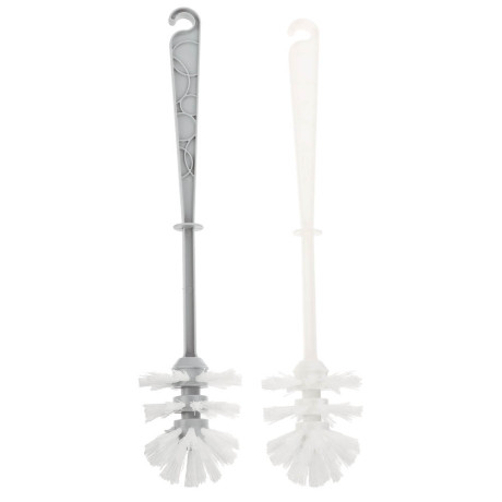 VETTA Ёрш для туалета без подставки "Практик", пластик, 33,5х6,5см, 2 цвета