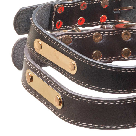 Ошейник 62 см 3 см полиуритан МИКС NA2621 (240)