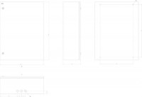 ЭРА SIMPLE щит (корпус) метал. ЩМП-4-0 (800х600х240) IP31