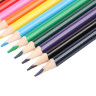 ClipStudio Карандаши 12 цветов "Альфа" 3-гранные заточ., дерево, 2М, улучш.прокрас, к/к, ПРЕМИУМ