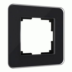 Werkel рамка СУ 1 мест. Elite (черный, стекло) W0012448 a063819