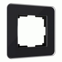 Werkel рамка СУ 1 мест. Elite (черный, стекло) W0012448 a063819