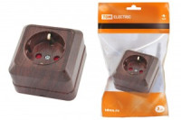 TDM Ладога роз. ОУ 1 мест. 16А бук (земля, шторки) (10!) SQ1801-0038