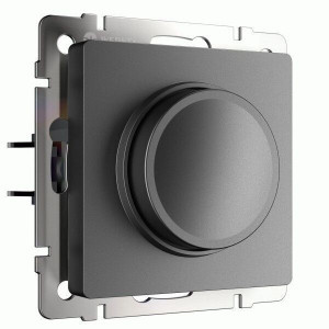 Werkel мех. диммера СУ 1 кл. 10А, 600W (графит матовый) W1142064 a063110