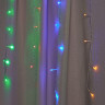 СНОУ БУМ Гирлянда эл. бахрома, 96LED, 3x0,7м, мультицвет, 8 реж, ПВХ прозр., коннектор, 220В