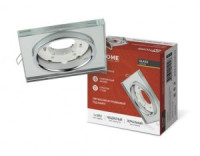 ASD/InHome св-к встр. GX53R-glass SMR КВАДРАТ СТЕКЛО 123(90)x38 зеркальный 4128