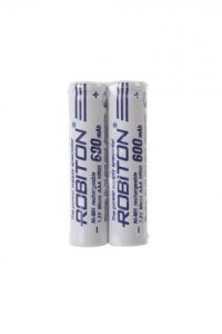Ак-р Robiton R03 600mAh 1,2V prof SR2, (2!), 13793