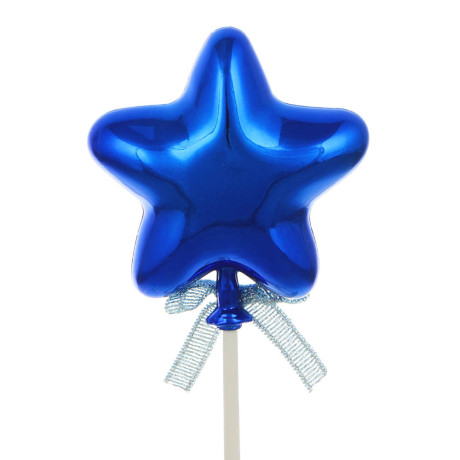 FNtastic Декор для торта в виде сердца, шарика, звезды, 19см, пластик, бумага, 3 дизайна