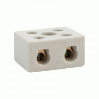 REXANT клемма керамическая винтовая КВ 2х16мм2, 16А (50 шт./уп.) 07-6224