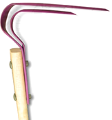 Плоскорез типа Фокина большой с черенком высшего сорта