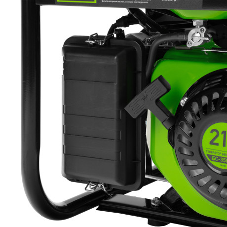 Генератор бензиновый БС-3500Э, 3.2 кВт, 230В, 4-х тактный, 15 л, электростартер Сибртех