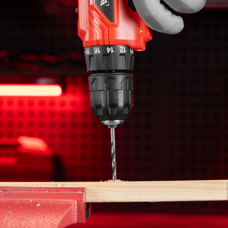 Набор сверл по дереву, 3-4-5-6-7-8-9-10 мм, 8 шт, цилиндрический хвостовиковик, пластиковый кейс, Matrix