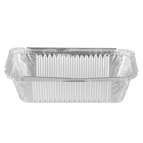 Форма для запекания, алюминиевая фольга, 18,4х9,3х4,8см, дно 16,1х6,9см, 650 мл, L-край, R13L
