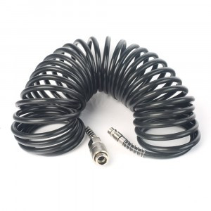 PATRIOT Шланг спиральный PU 8 - 6x8 мм. материал - полиамид, соединение - быстросъем.,830901040