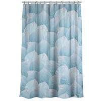 VETTA Шторка для ванной, ПЕВА, 60 г/м2, 180х180см, Листья, 028