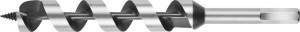 URAGAN. Сверло по дереву, спираль Левиса, HEX хвостовик, 25х235мм
