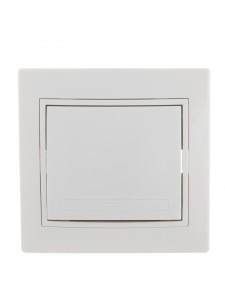 Lezard Мира выкл. СУ 1 кл. 10А бел. (корпус PC) 701-0202-100